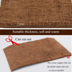 Natural Coconut Fiber Reptile Carpet For Terrariums