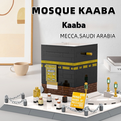 Mecca Grand Mosque Building Blocks Set — Educational Toy for Kids