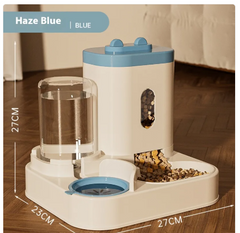 2-in-1 Automatic Pet Feeder & Water Dispenser