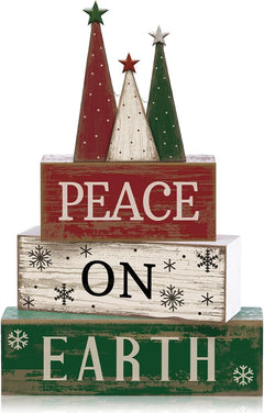 Lineshading 4 Pcs Pink Halloween Tiered Tray Decor, Wooden Ghost Signs
