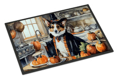 Corgi Fall Kitchen Pumpkins Doormat