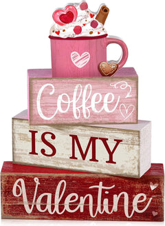 Lineshading 4 Pcs Pink Halloween Tiered Tray Decor, Wooden Ghost Signs