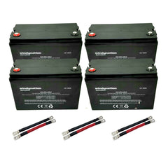 100 Amp-Hour 100ah 12V 12 Volt AGM Deep Cycle Sealed Lead Acid Battery