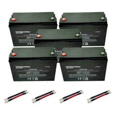 100 Amp-Hour 100ah 12V 12 Volt AGM Deep Cycle Sealed Lead Acid Battery