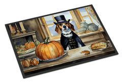 Beagle Fall Kitchen Pumpkins Doormat
