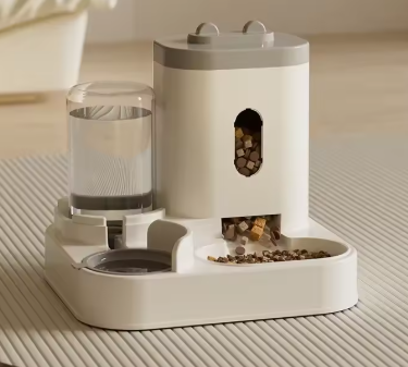 2-in-1 Automatic Pet Feeder & Water Dispenser