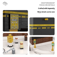 Mecca Grand Mosque Building Blocks Set — Educational Toy for Kids